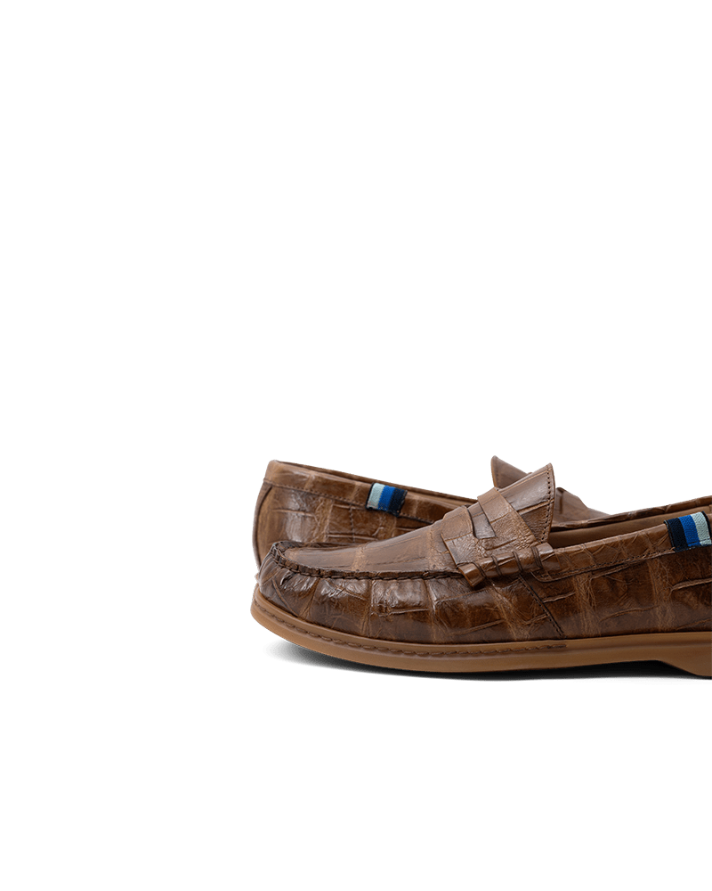 La Crocodile Sportiva Loafers - BluScarpa