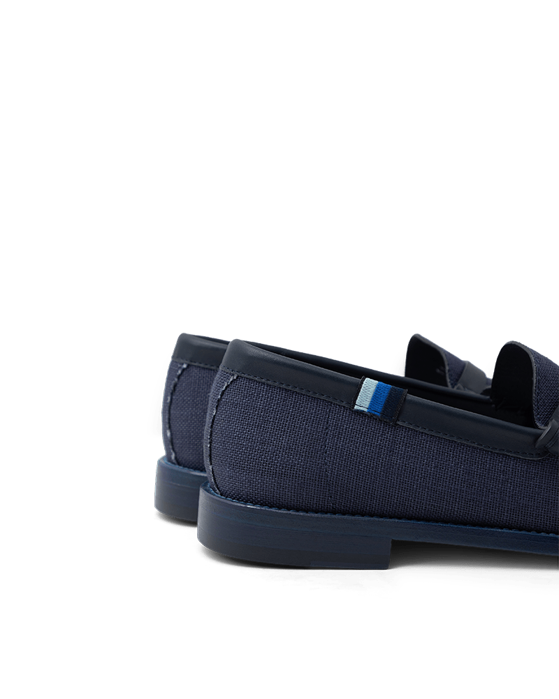 La Estate Italiana College Loafers - BluScarpa