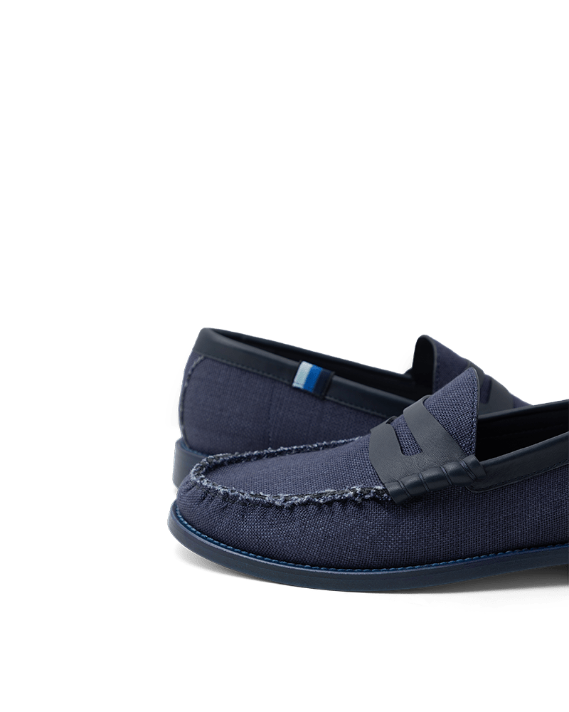 La Estate Italiana College Loafers - BluScarpa