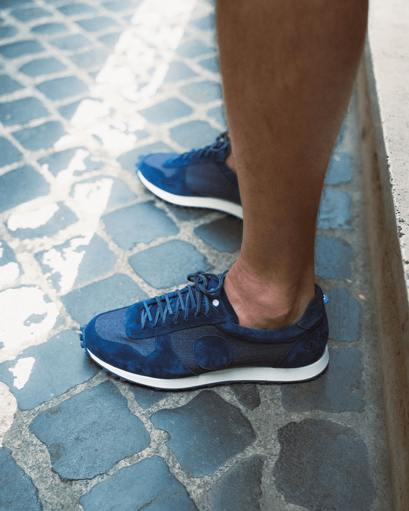 La Estate Italiana Runner Sneakers - BluScarpa