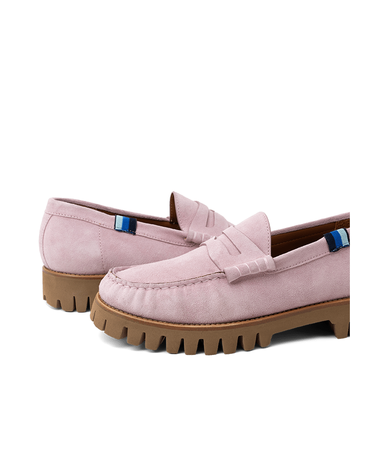 La Rosa College Loafers - BluScarpa