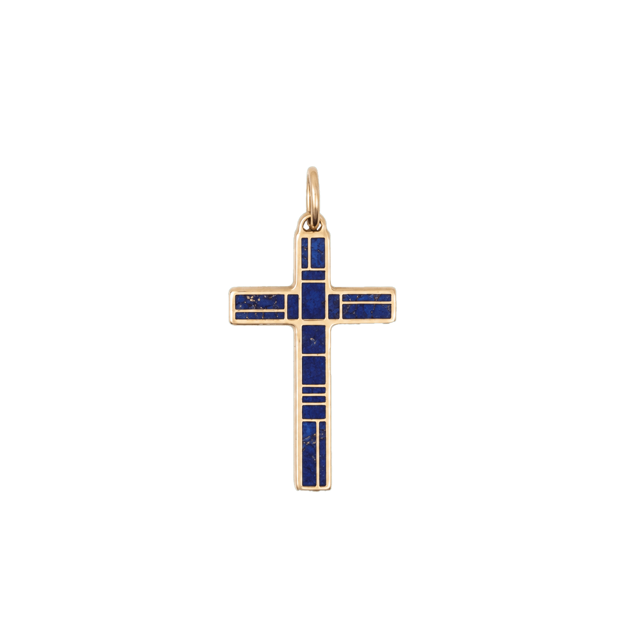 Lapis Cross Pendant - BluScarpa