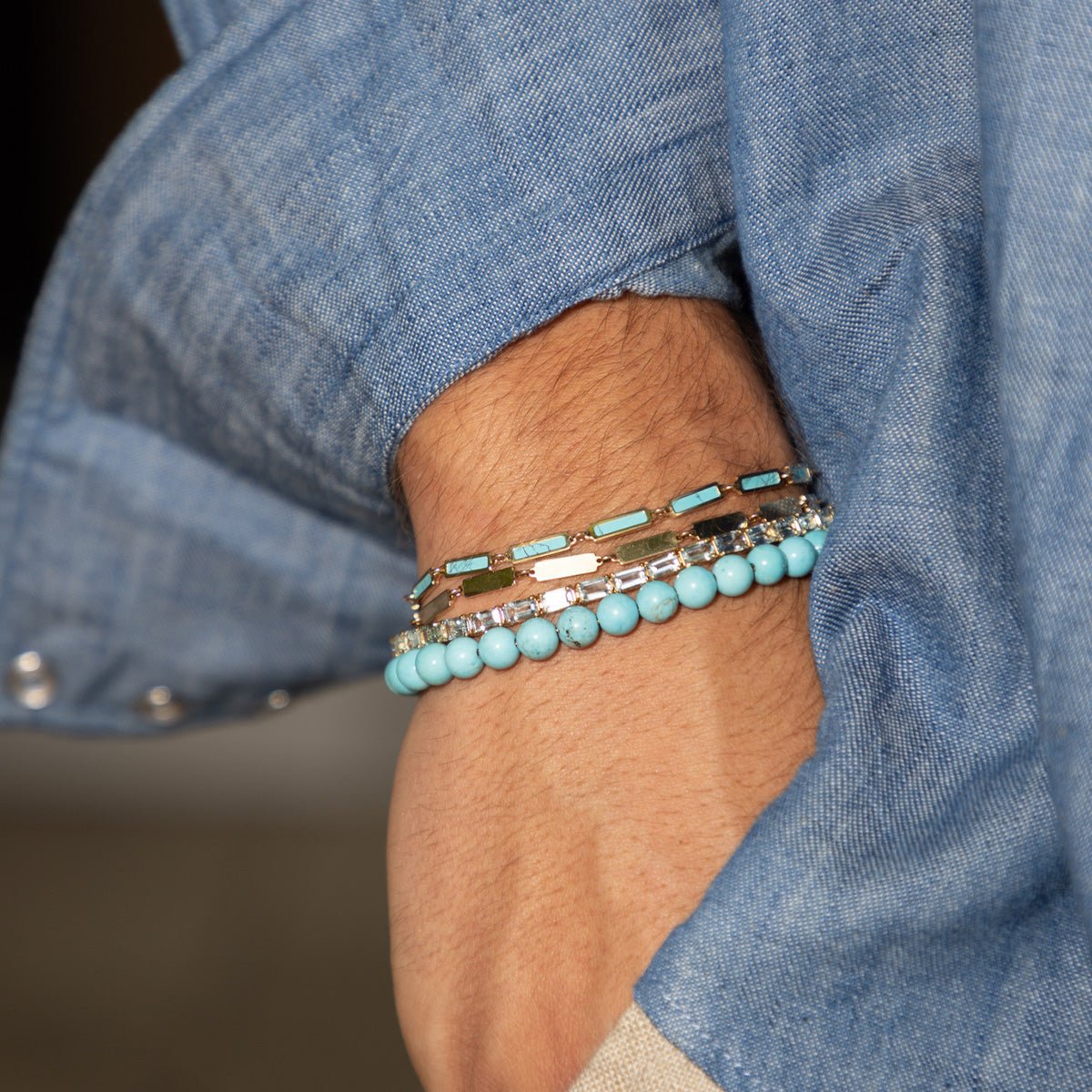 Santa Fe Beaded Bracelet - BluScarpa