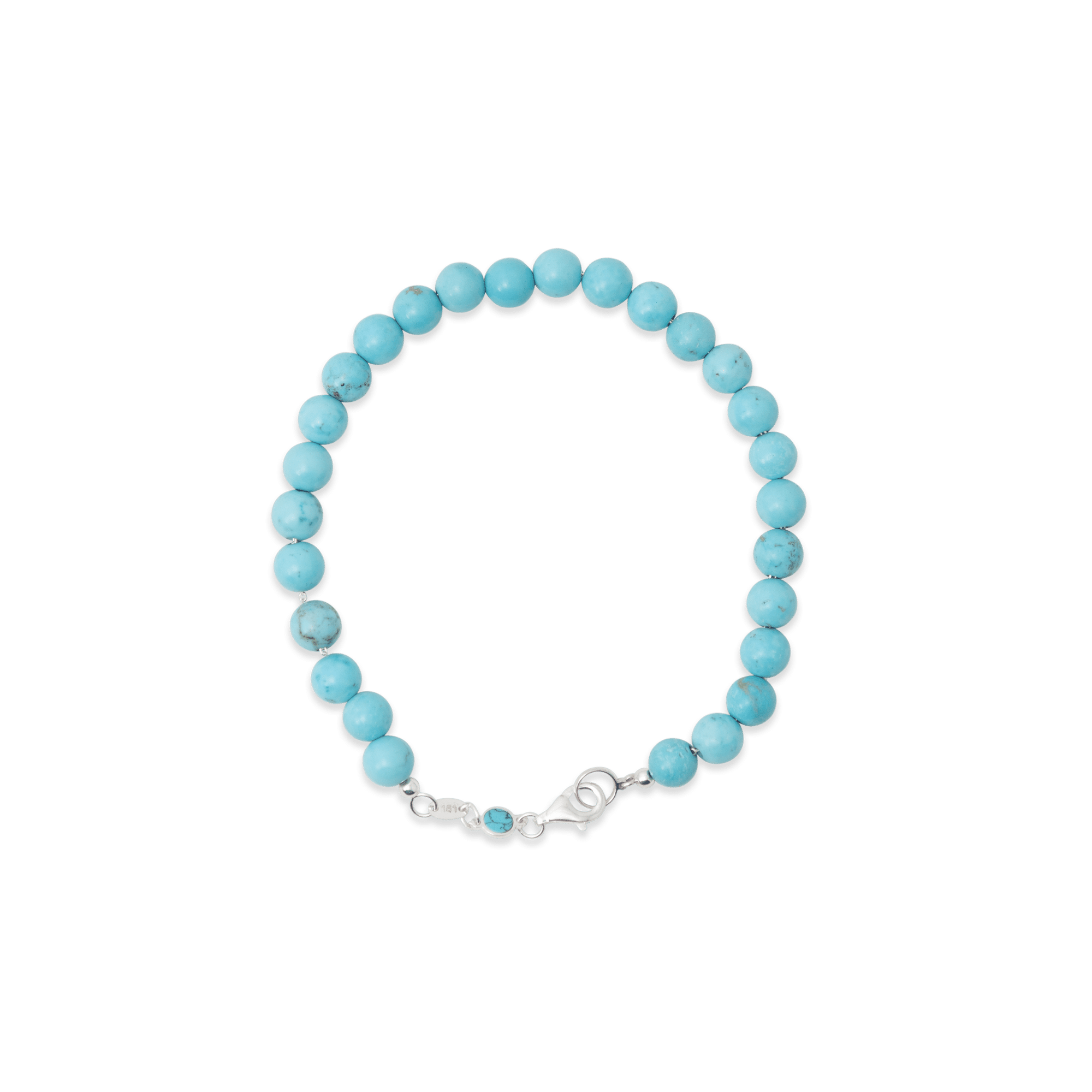 Santa Fe Beaded Bracelet - Silver 925 - BluScarpa