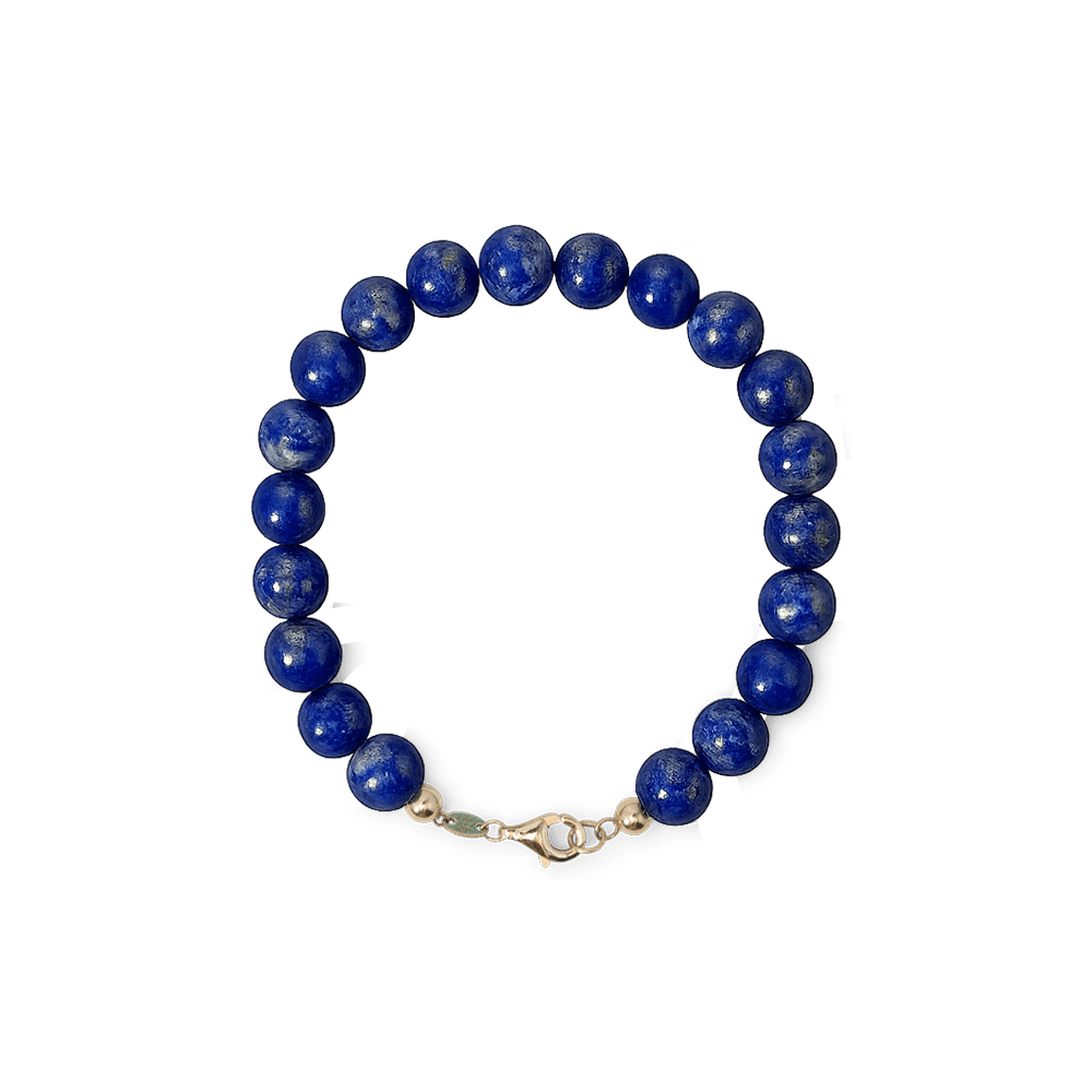 Santa Fe Beaded Lapis Bracelet - BluScarpa