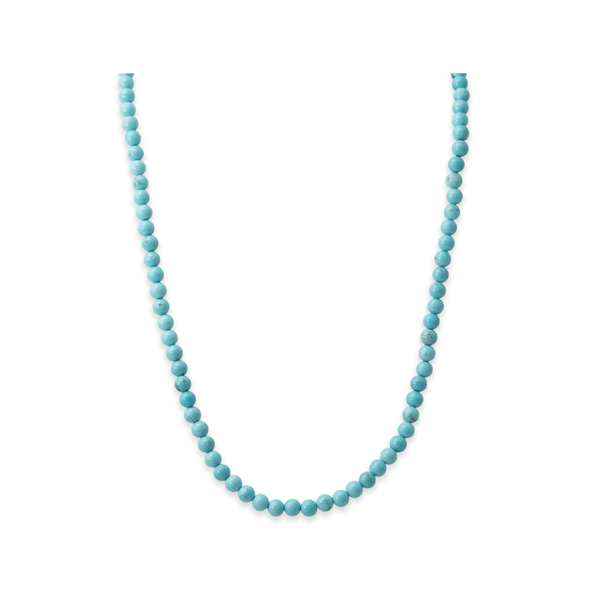 Santa Fe Beaded Necklace - Silver 925 - BluScarpa