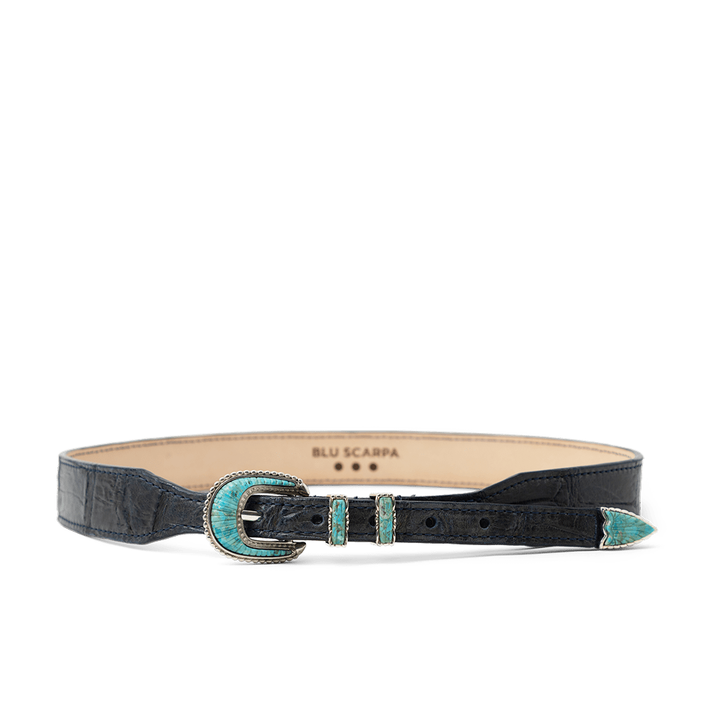 Santa Fe Ranger Alligator Belt - BluScarpa
