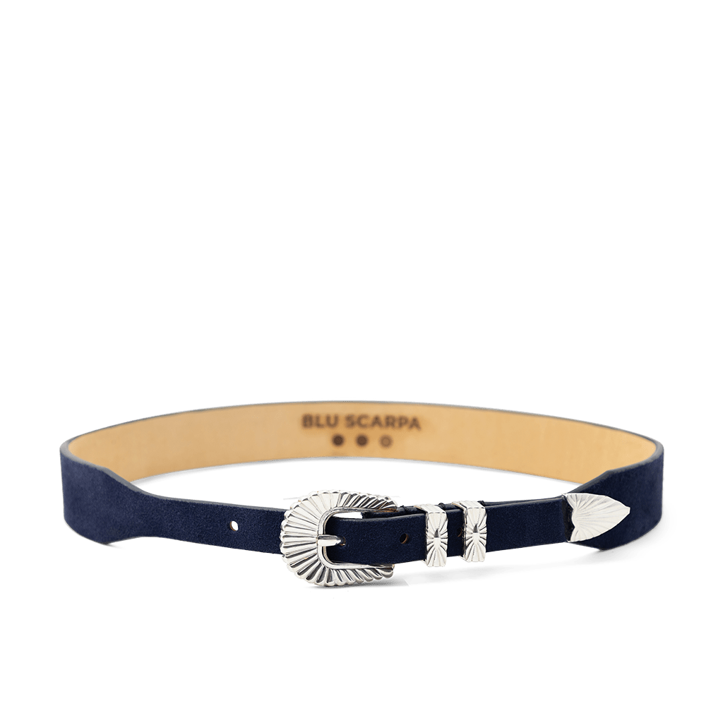 Santa Fe Ranger Belt - Brass Buckle - BluScarpa