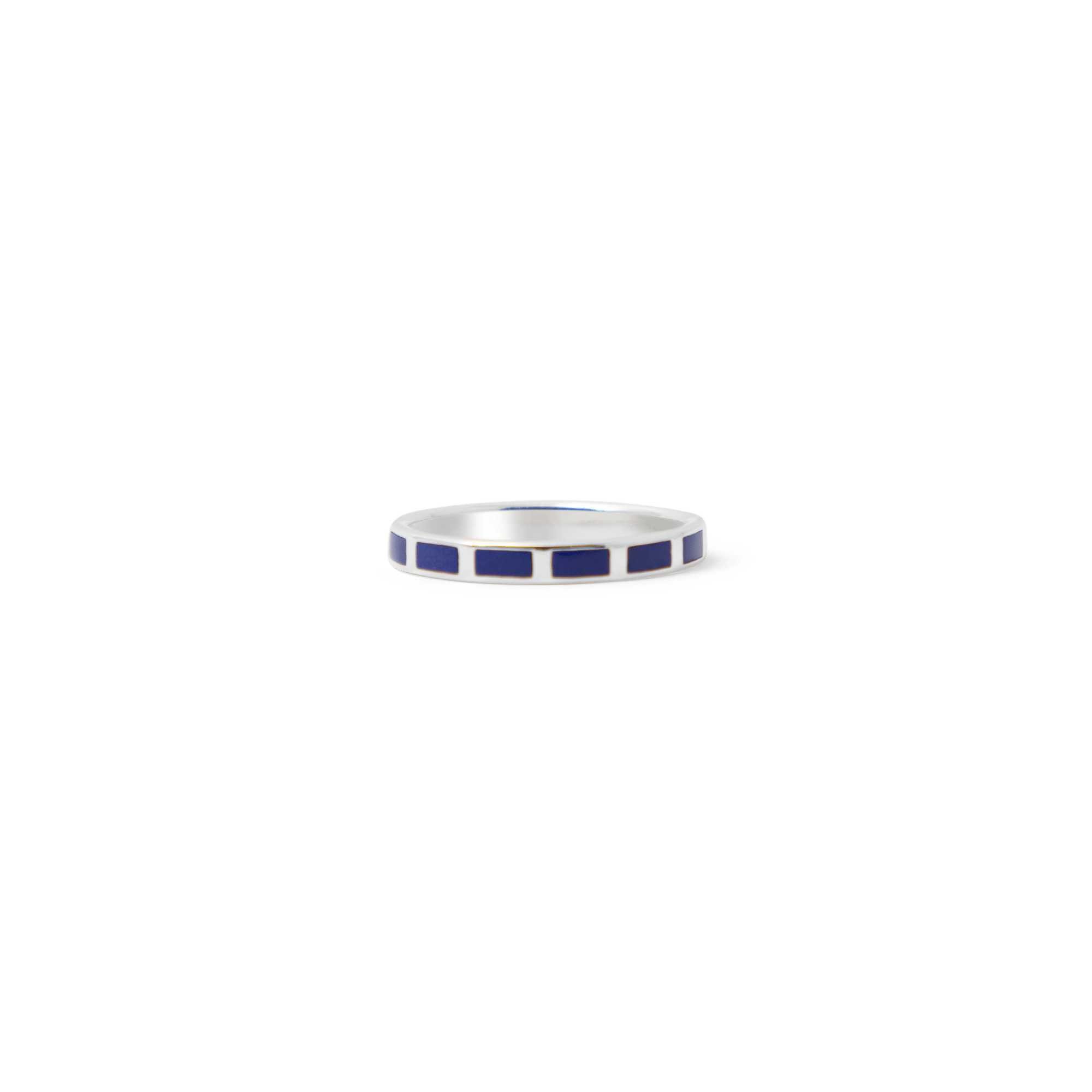 Santa Fe Ring - Lapis Silver 925 - BluScarpa
