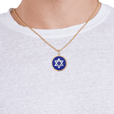 Star David Moneta Pendant - BluScarpa