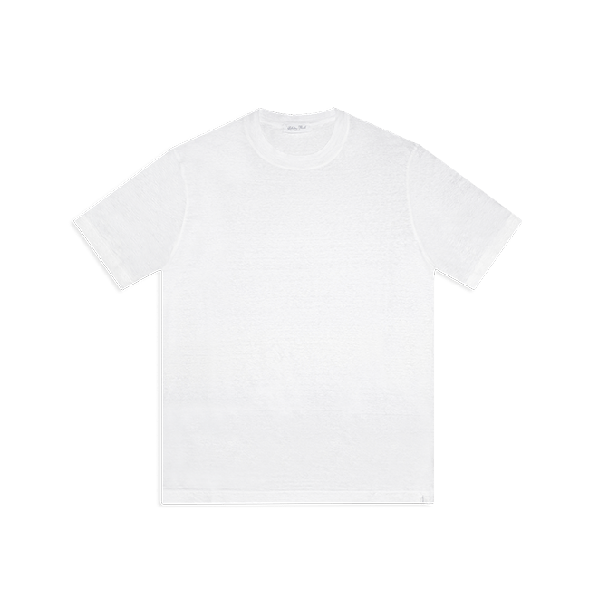 T-Shirt Lino Bianco - BluScarpa