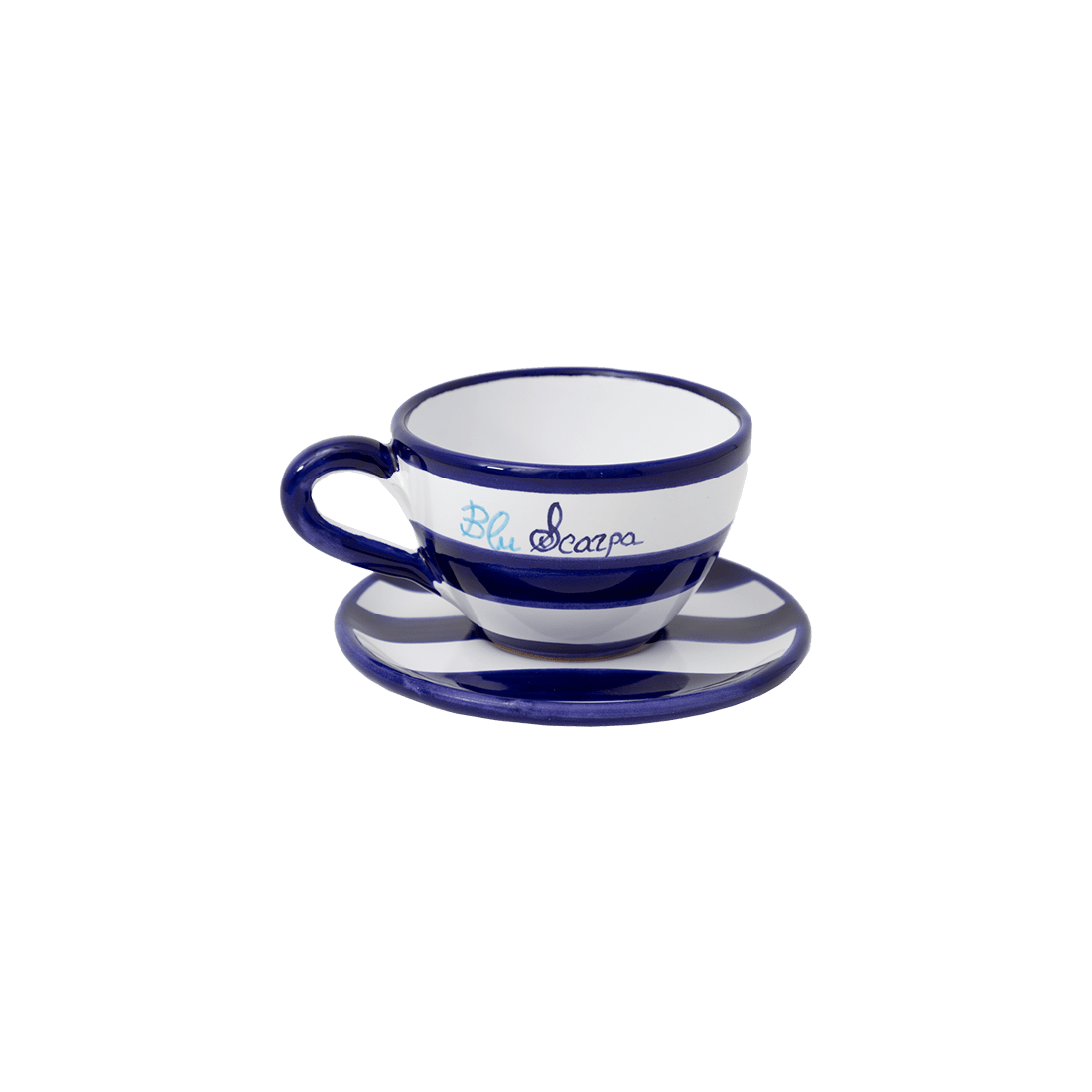 Tazza Cappuccino Strisce - BluScarpa