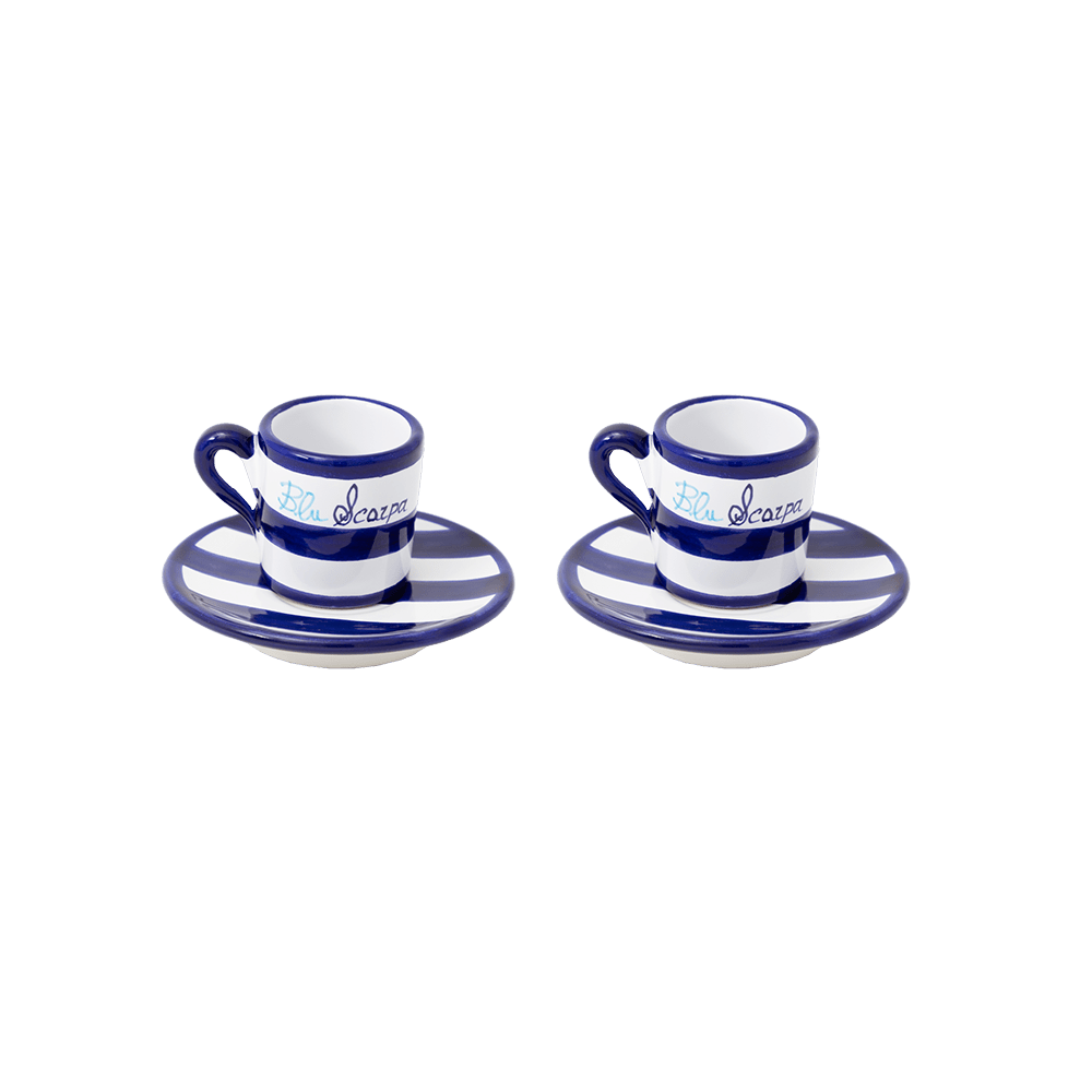 Tazza Espresso Strisce - BluScarpa