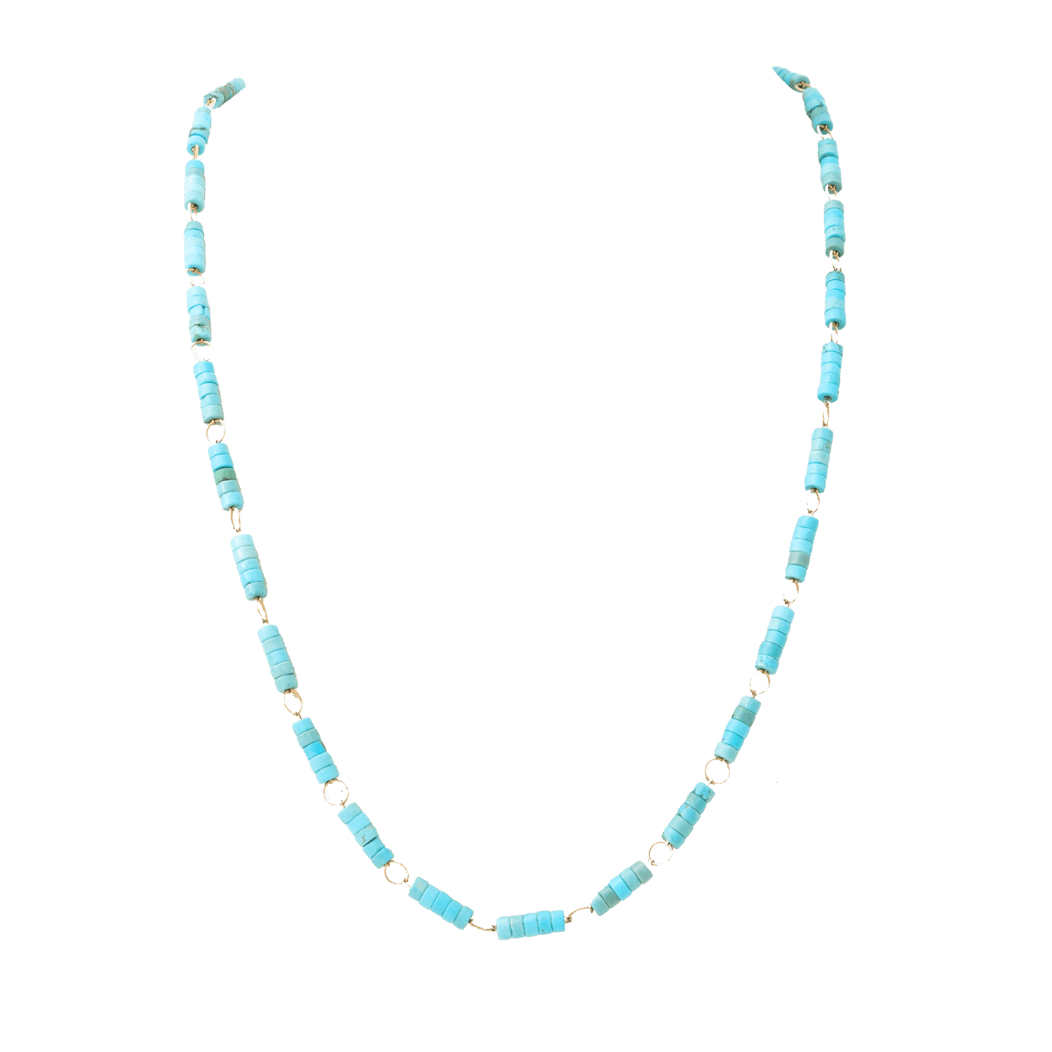The Luna bead necklace - 24" - BluScarpa