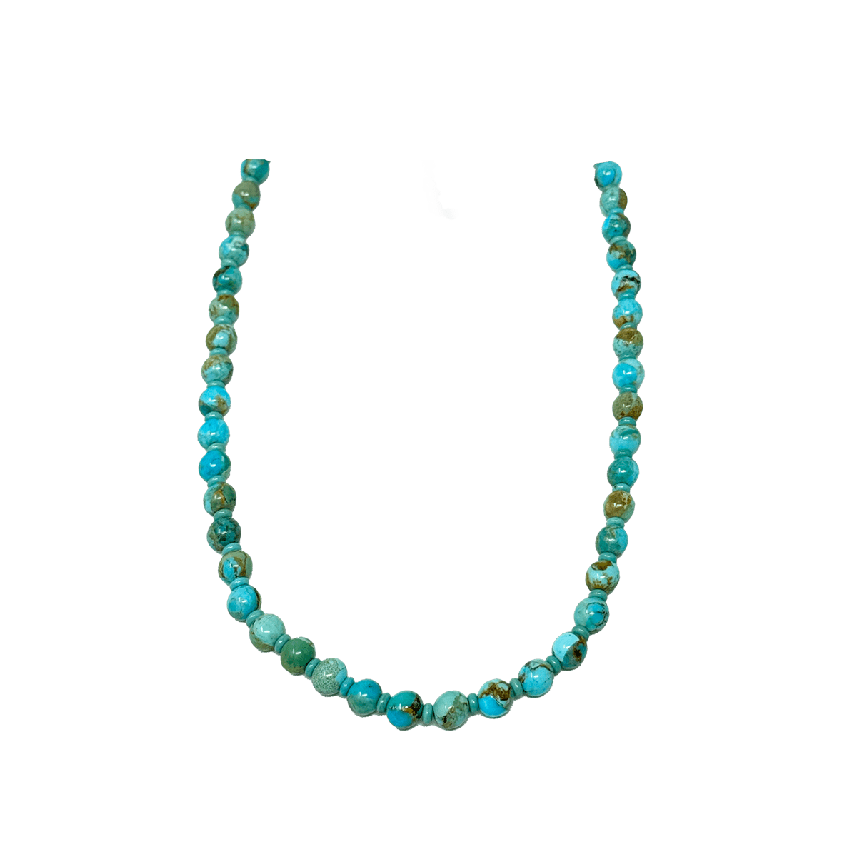 The round bead necklace - 18" - BluScarpa