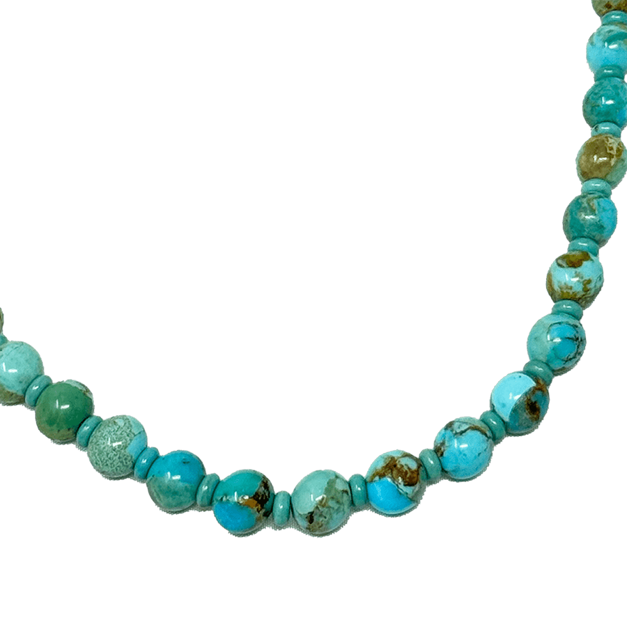 The round bead necklace - 18" - BluScarpa