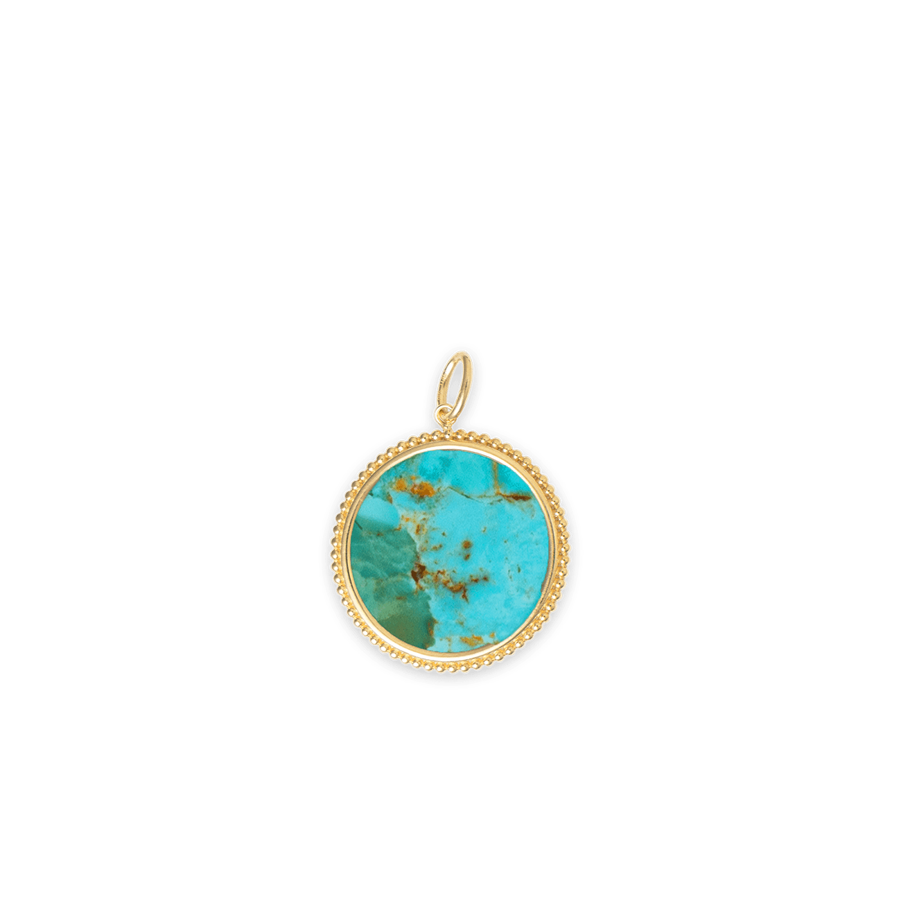 Turchese Moneta Pendant - BluScarpa