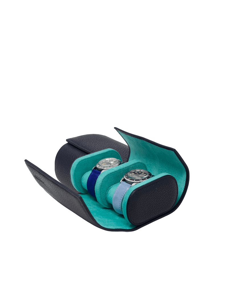 Two - Piece Watch Roll - BluScarpa