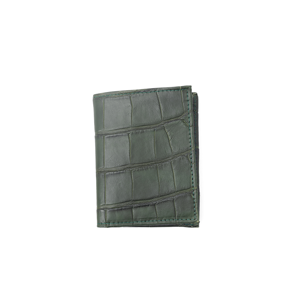 Verde Portacarte Coccodrillo - BluScarpa
