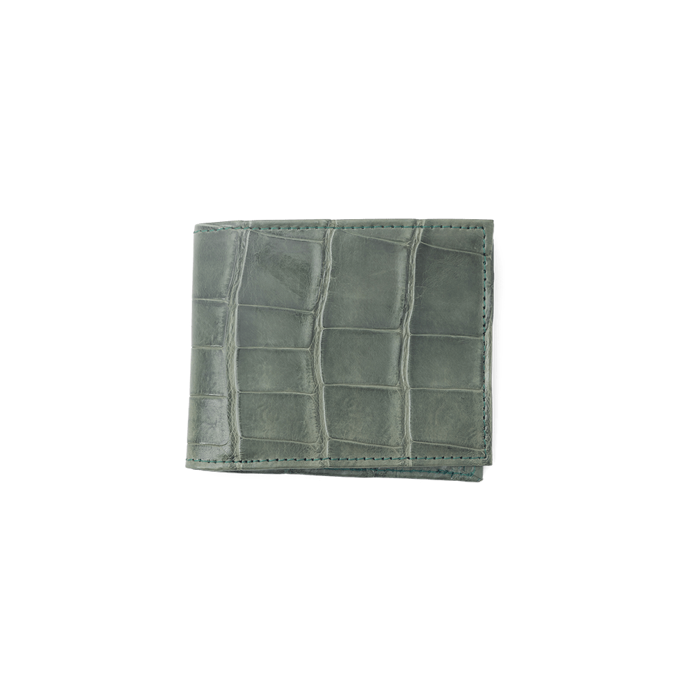 Verde Portafoglio Coccodrillo - BluScarpa